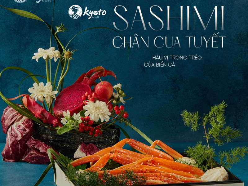 chân cua tuyết được tuyển chọn kỹ lưỡng