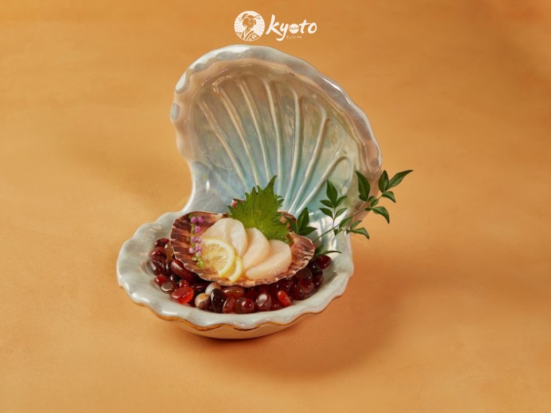 Sashimi sò điệp Hotate – vị ngọt tự nhiên, kết cấu mềm giòn